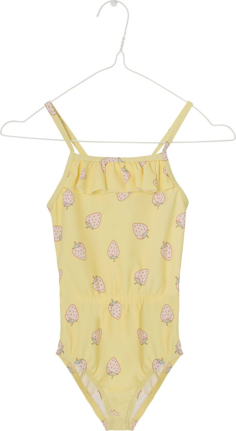 MINI A TURE Gritt Badedrakt, Pale Banana 86-92 - Badetøy
