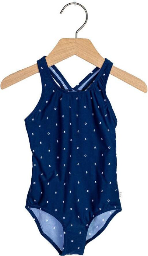 Thyra Badedrakt, Mini Boats Dark Navy 74-80 - Badetøy
