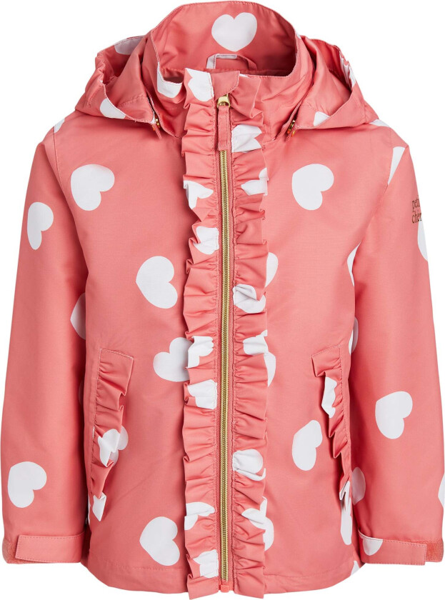 Milla Skalljakke, Pink Hearts, 86-92 - Skallklær - 100% Polyester