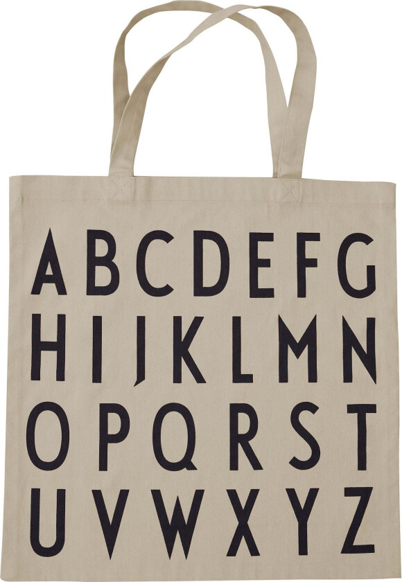 Fav Tøypose ABC, Beige - Tøyposer & strandvesker