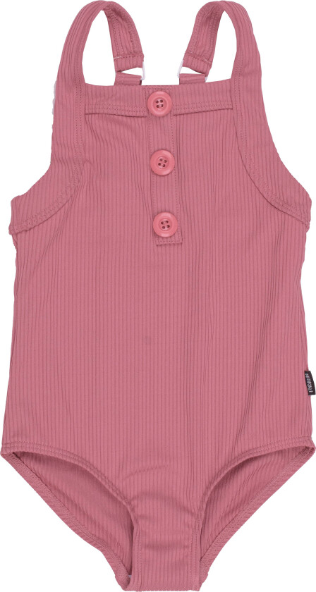 Ava Badedrakt, Rose, 98-104 - Badetøy - Elastan,Nylon