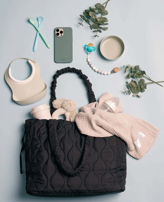 Chloé Quilted Stelleveske, Black - Stellevesker - 100% Polyester