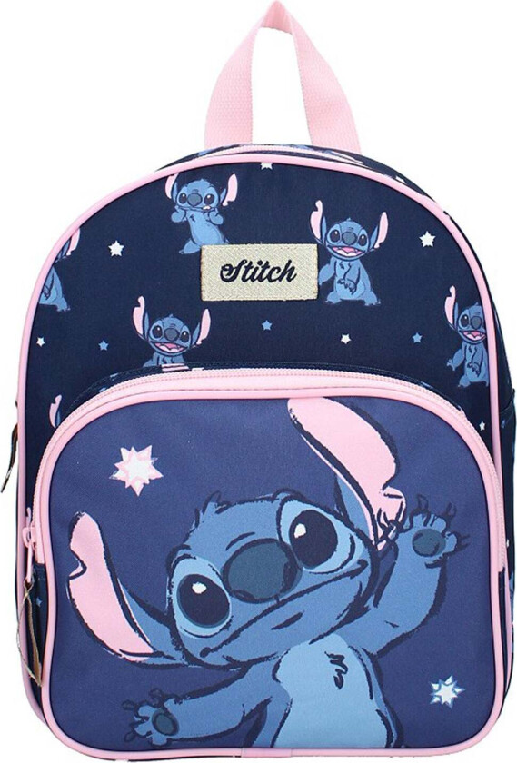 Disney Stitch Friendship Fun Ryggsekk 5L, Navy - Ryggsekker - Polyester