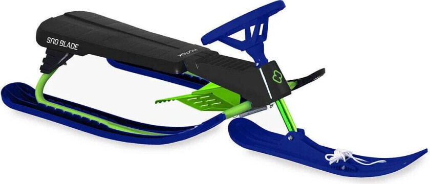 Snow Trike, Blue/Green - Akebrett - Stål