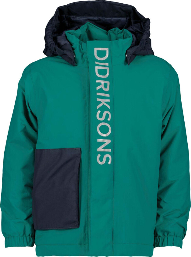 Rio Vinterjakke, Petrol Green, 100 - Barnejakker - 100% Polyester