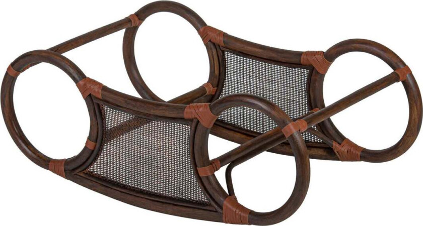 Moseskurv Gynging Stativ, Dark Walnut - Moseskurver & Stativer - Tre