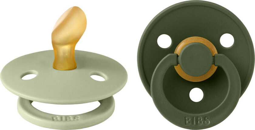 Colour Smokk 2-pack Lateks Str 1 Anatomisk, Sage/Hunter Green - Smokker