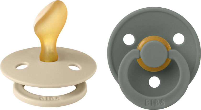 Colour Smokker 2-Pack Lateks Str 2 Anatomisk, Vanilla/Pine - Smokker - Naturgummi,Lateks