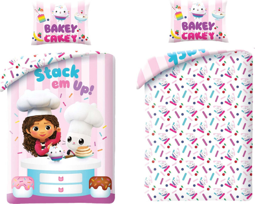 Sengesett 140x200, Rosa - Sengesett - 100% Polyester