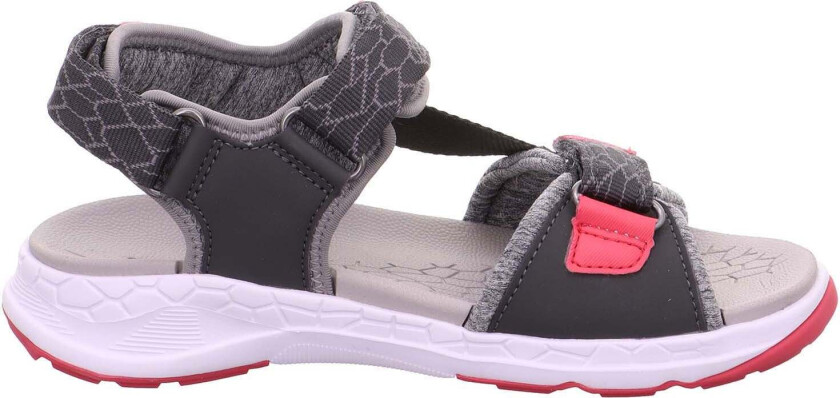 Criss Cross Sandaler, Grey/Pink, Str. 27 - Sandaler & Slippers