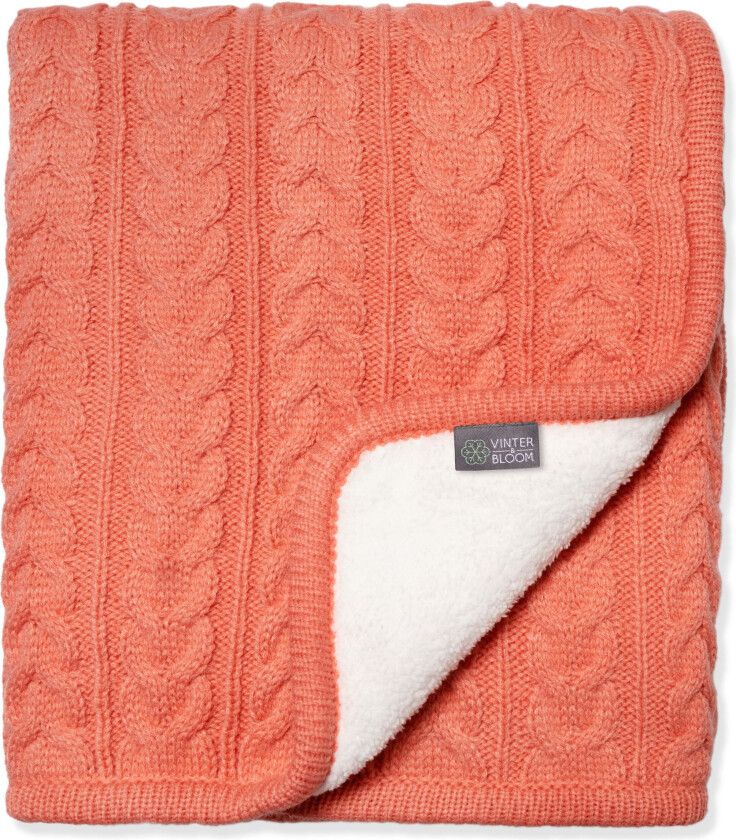 Vinter & Bloom Teppe Cuddly, Soft Coral - Tekstiler - 100% Polyester