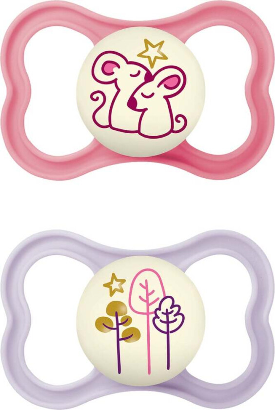 Air Night Smokker 16-36m, Rosa - Smokker - Plast,Silikon