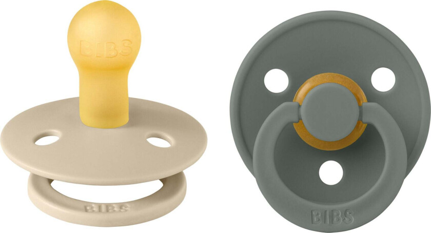 Colour Smokk 2-Pack Lateks Str 1 Rund, Vanilla/Pine - Smokker - Naturgummi,Lateks