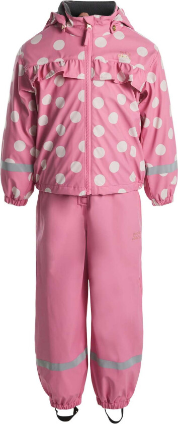 Aline Fôret Regnsett, Purple Dots, 90 - Regntøy - Polyester,PU