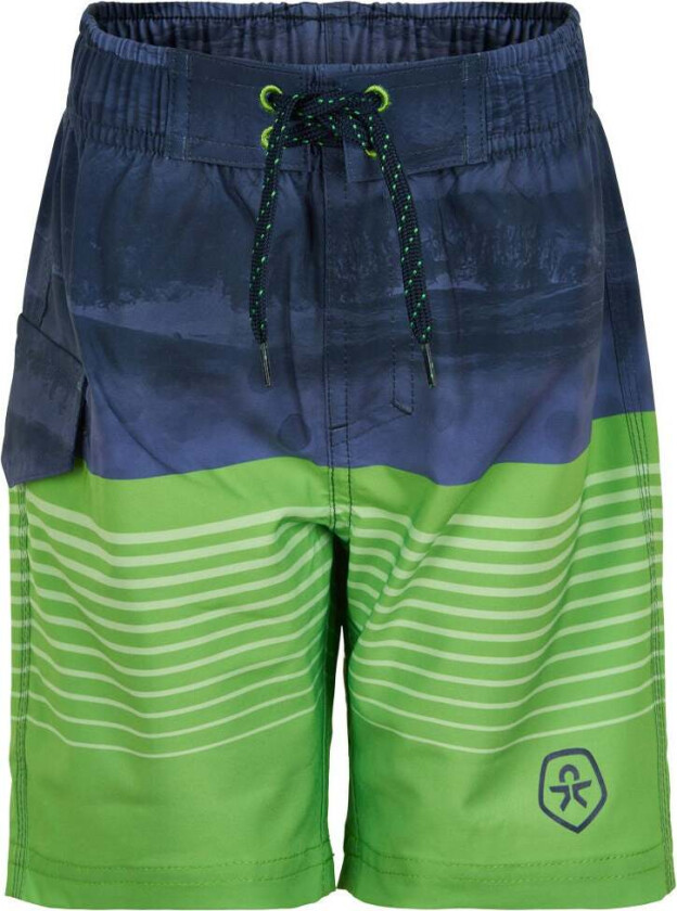Badeshorts, Grønt/Blått, 92 - Badetøy