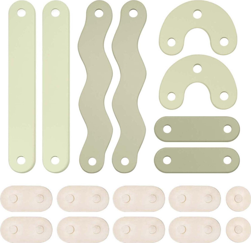 POLKU Balansebane L, Sage - Motoriske møbler - Tre