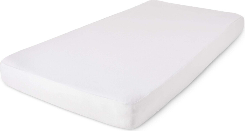 Jersey Waterproof Dra-på-laken 40x90, White - Laken - Bomull