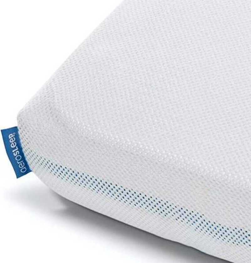 SafeSleep Stretchlaken 60x110 cm til Reiseseng, Hvitt - Reisesenger