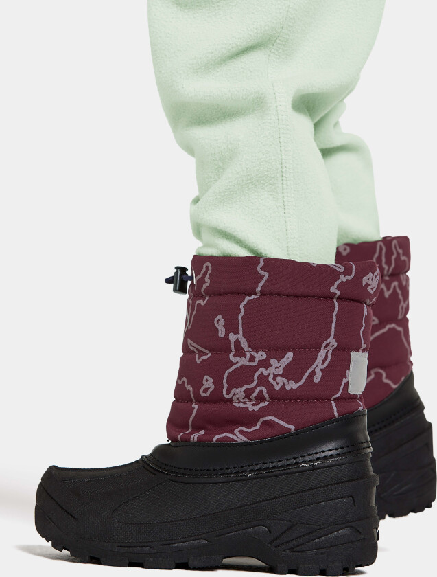 Lumi Vintersko, Grundsund Wine, 22 - Vintersko & Vinterstøvler - Gummi,Polyester,Polyamid