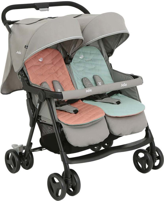 Aire Twin Søsken- & Tvillingvogn, Nectar/Mineral - Dobbelvogn