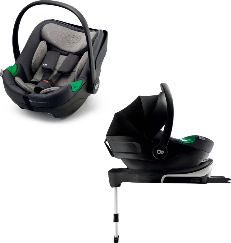 I-CARE i-Size Babybilstol, Cool Grey - Babybilstoler