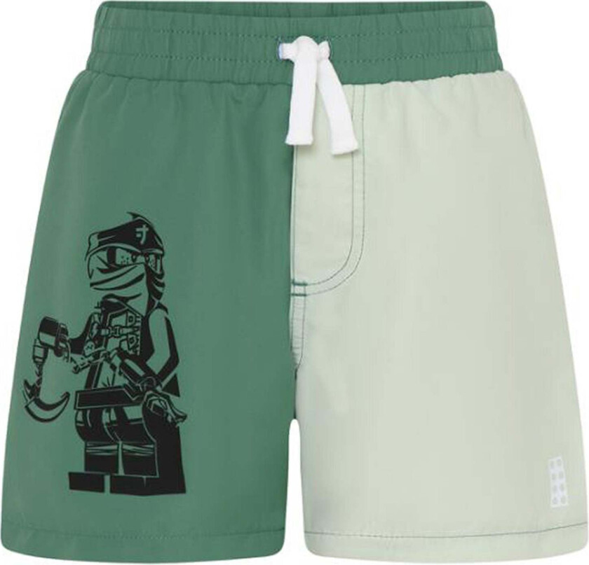 Lego Wear Peiter Badeshorts, Green, 110 - Badetøy - 100% Polyester