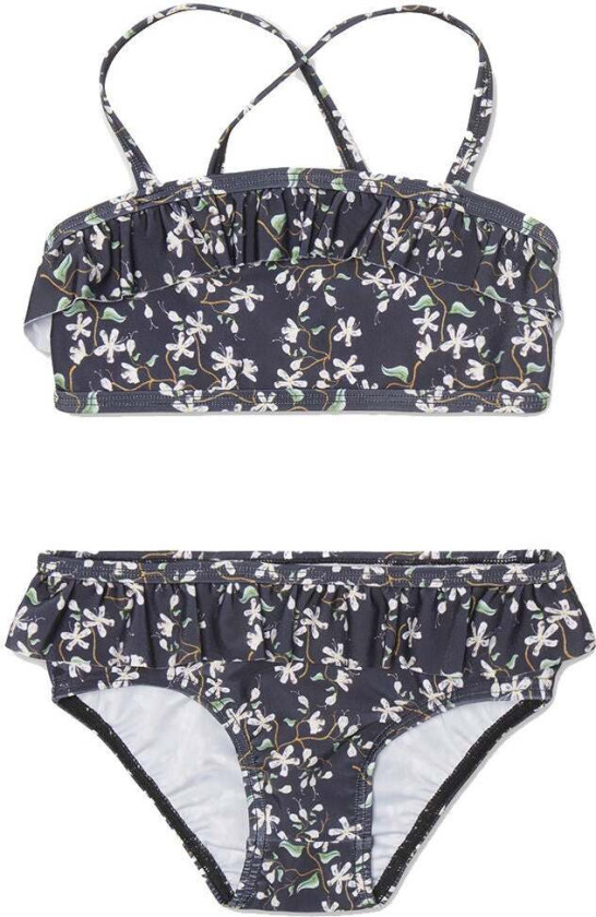 MINI A TURE Githa UV-Bikini, Deep Well Blue, 98-104 - Badetøy