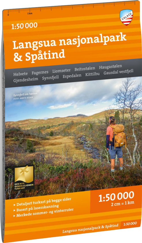 Turkart Langsua nasjonalpark och Spåtind