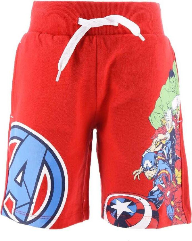 Bermudashorts, Rød, 10 år - Shorts - 100% Bomull
