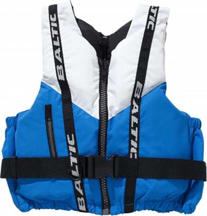 Redningsvest Genua Hvit/Turkis 25-40 XS - Båt & Fiske