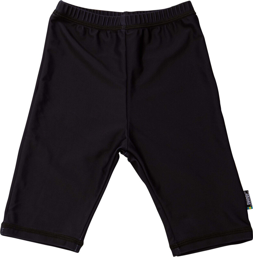 Badeshorts, Black, 98-104 - Badetøy - Polyester,Elastan