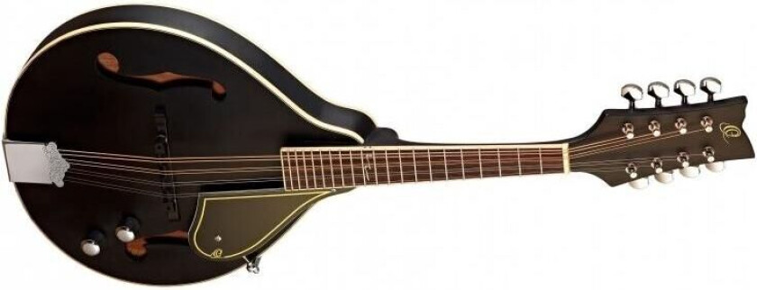 Ortega Rmae40sbk Mandolin Med Mik A-Style