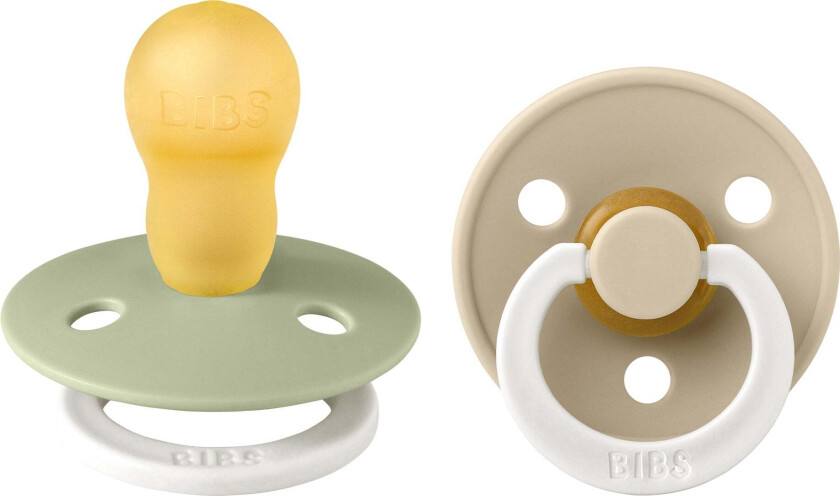 Colour Smokk 2-Pack Lateks Str 3 Rund, Sage GLOW/Vanilla GLOW - Smokker - Lateks