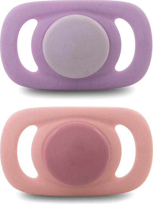 Chilla Smokk Silikon 2-pakning, Lilla - Smokker