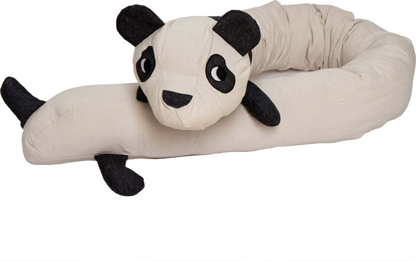 Lang Pute Panda, Hvit - Tekstiler