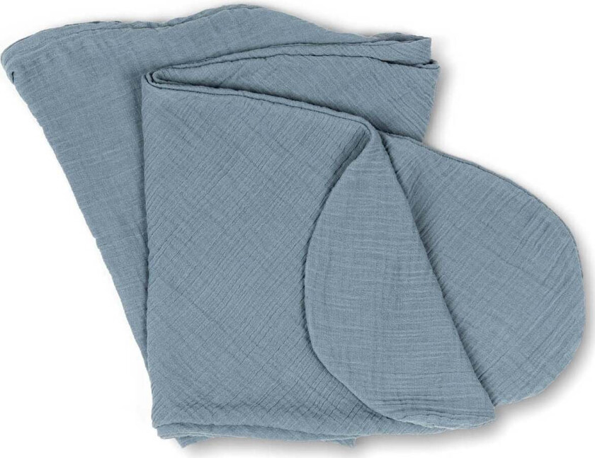 Trekk Amme- og Graviditetspute Musselin, Blå - Ammeputer