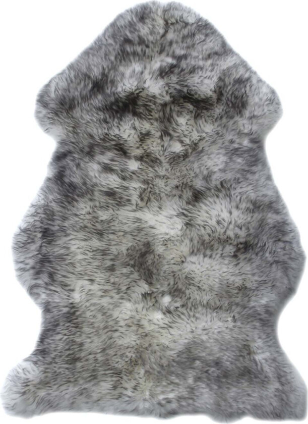 BOZZ Lammeskinn langhårete, Grey Mist - Sitteputer & Lammeskinn