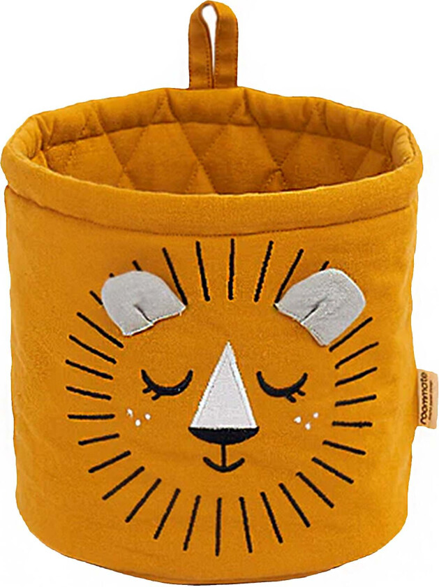 Mini Oppbevaringskurv Løve, Oransje - Kurver