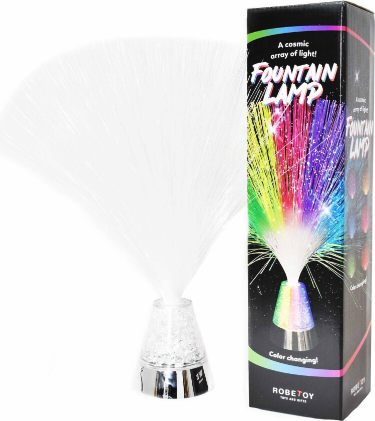 Fiberoptisk Lampe Regnbue - Bordlamper - Plast