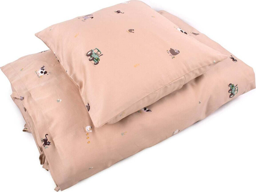 GOTS-sertifisert Sengesett 140 x 100, Magic Farm - Sengesett - Bomull