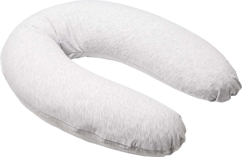 Trekk til Amme- og Graviditetspute, Grå melange - Ammeputer - Bomull,Elastan