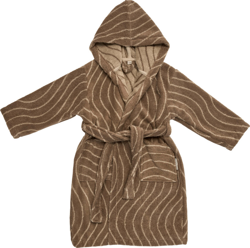 Badekåpe 5-6 År, Mocca - Badetøy - Bomull