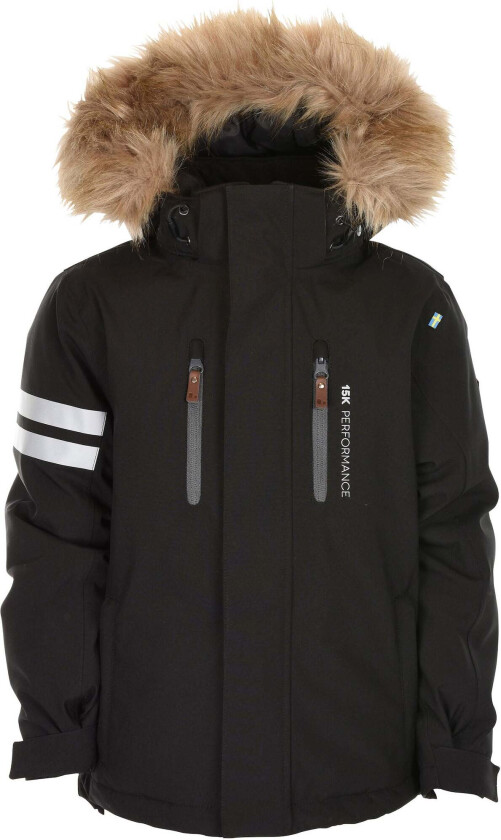 Colden Vinterjakke, Black 80 - Barnejakker - Polyester,Nylon,Fleece