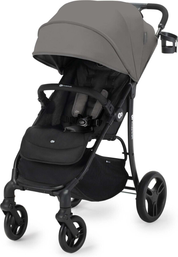 ASKOY Sportsvogn, Cosy Grey -  Framovervendt Sittedel