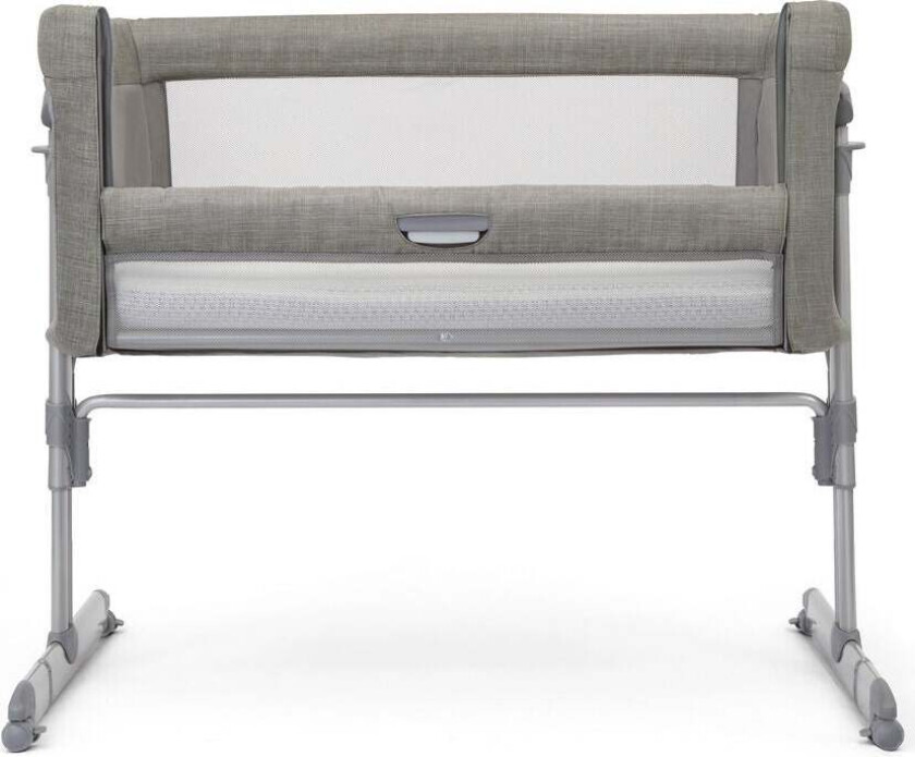 Roomie Glide Bedside Crib og Reiseseng, Foggy Gray - Bedside Crib