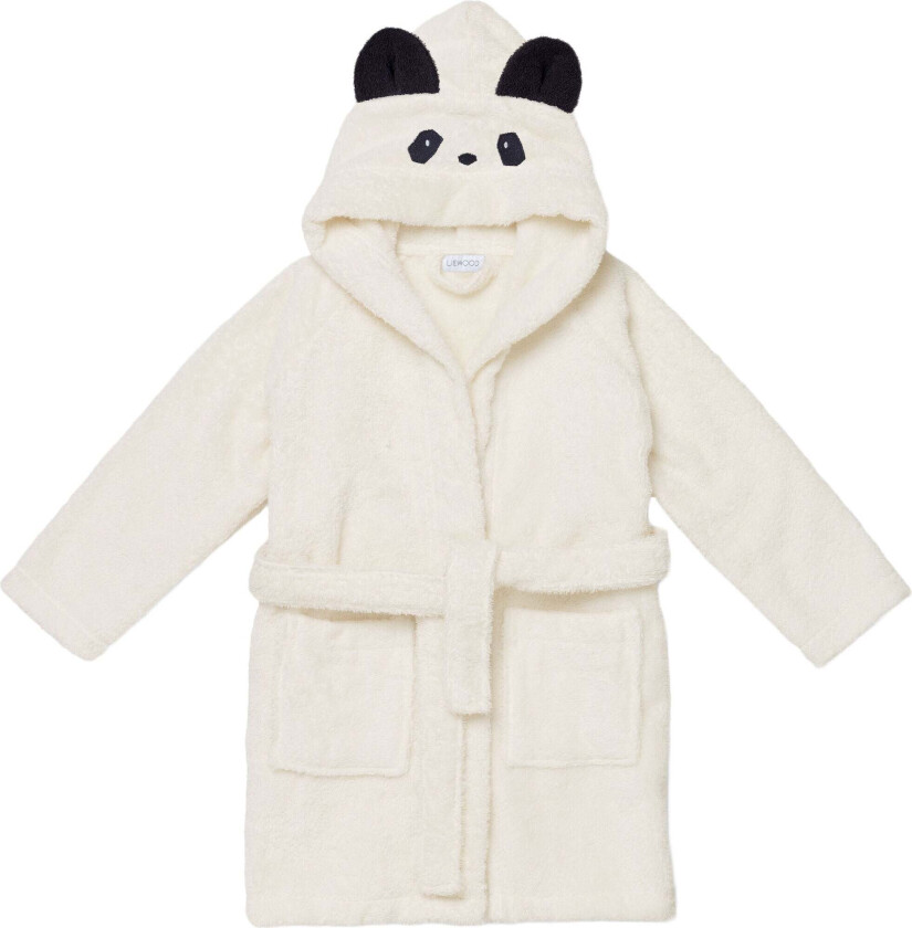 Lily Badekåpe, Panda Creme De La Creme, 7-8 år - Badetøy - Bomull