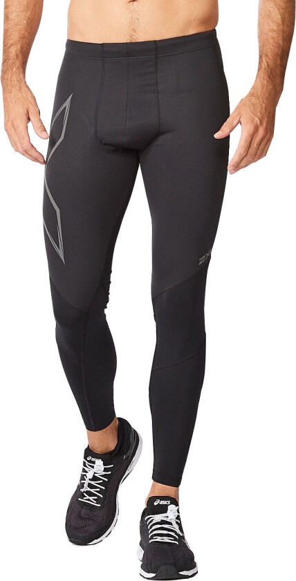 Men's Ignition Shield Compression Tights XL, Black/ Black Reflective