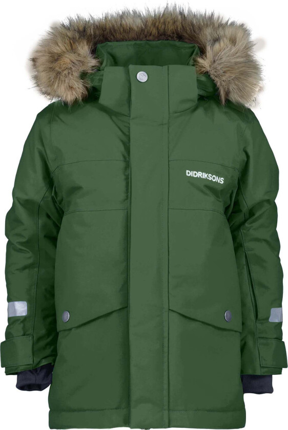 Bjärven Vinterjakke, Pine Green, 80 - Barnejakker - 100% Polyester