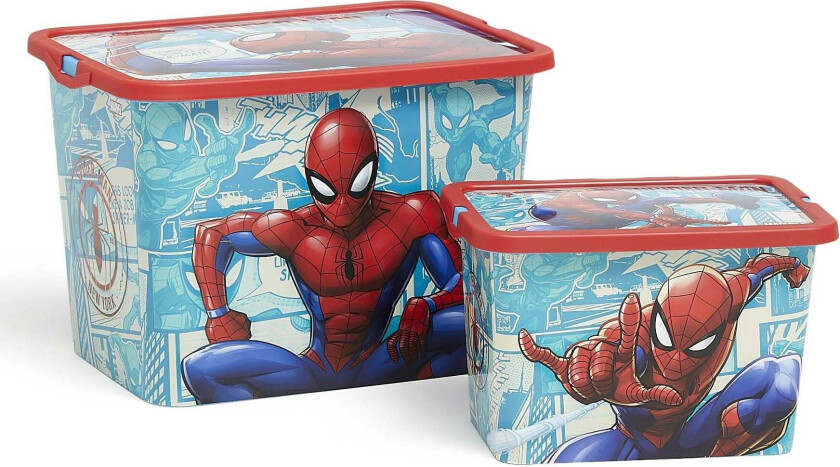 Oppbevaringsboks Sett 7l & 23l - Esker - Plast