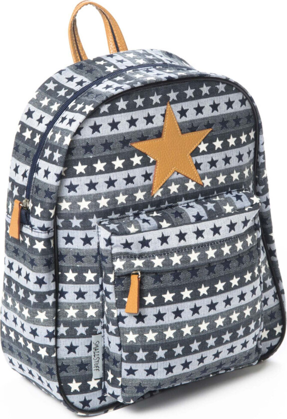 Ryggsekk Star Large, Blue Multi - Ryggsekker - 100% Bomull